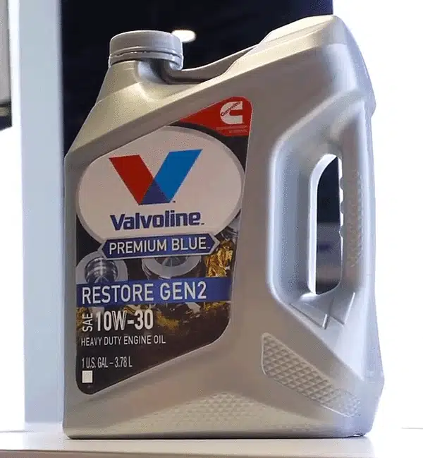 Бутылка моторного масла Valvoline Premium Blue Restore Gen2 10W30 для тяжелой техники